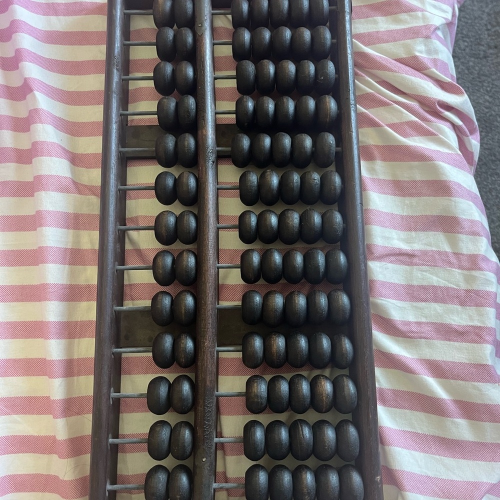 Vintage Wooden Abacus